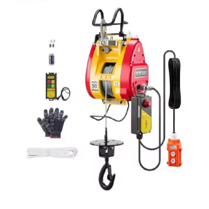 Električno dvigalo 1800W 500kg 30m na daljinsko upravljanje, električno dvigalo, 1800W dvigalo, 500kg električni vitel, daljinsko upravljanje, dvigalo za gradbišča, ceneje, ugodno, prihranek, lokalno, Ljubljana