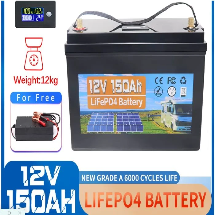 LiFePO4 akumulator 12V 150Ah z BMS - 6000 ciklov, LiFePO4 akumulator 12V 150Ah,12.8V baterija 150ah,LiFePO4 BMS 6000 ciklov,12V off grid baterija,akumulator za avtodom,vanlife baterija,solar baterija 12V,ugodno ceneje prihranek,Ljubljana lokalno