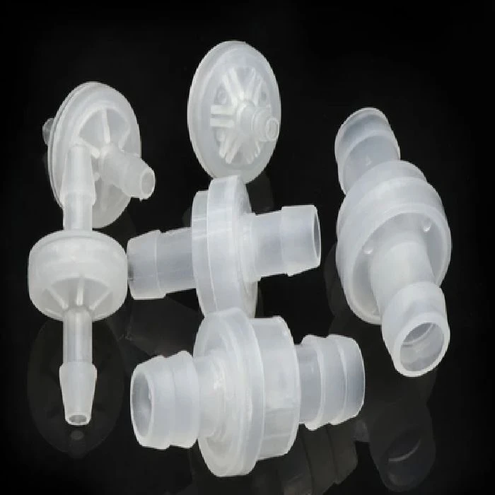 Nepovratni ventil PP prozoren USP 10mm, one way valve,check valve,enosmerni ventil,povratni ventil,zaskočni ventil,duck bill valve