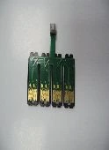 Epson D78/D92/S21/SX115/SX215/SX415 T0711 - T0714 s gumbom za resetiranje, Reset button chips for clp-300