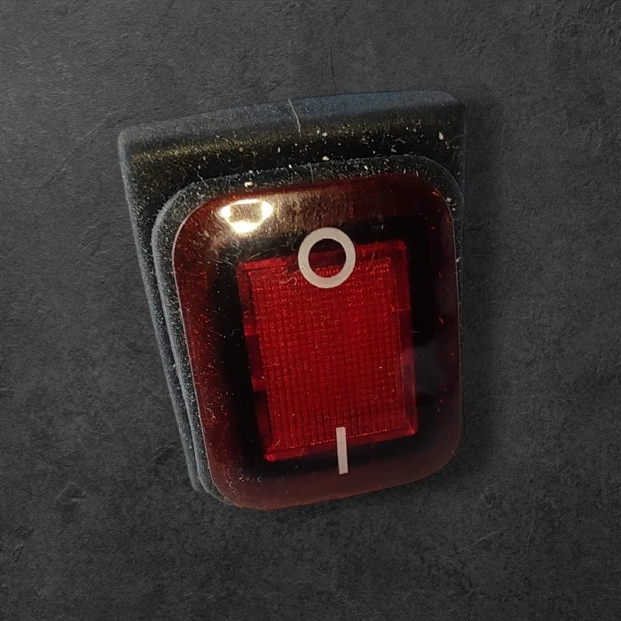 Vodoodporno stikalo z LED 220V 16A rdeče, vodoodporno stikalo, LED stikalo 220V, IP54 stikalo, stikalo za mokra okolja, ceneje, ugodno, prihranek, lokalno, Ljubljana