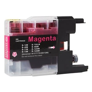Kompatibilna kartuša za Brother LC1240M, magenta, 10 ml, BR-1240XM-1, LC1240M, magenta