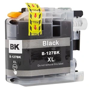 Kompatibilna kartuša za Brother LC127XLBK, črna, 28 ml, brez prodajne škatle, BR-127XB-1, LC127XLBK, črna
