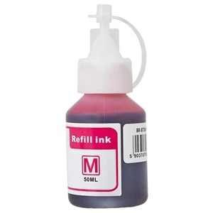 Kompatibilno črnilo v steklenički za Brother BT5000M, magenta, 50 ml, BR-BT5000M-1, BT5000M, magenta
