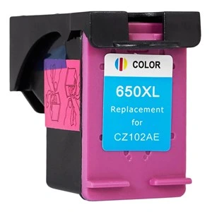 Obnovljena kartuša za HP CZ102AE, večbarvna, 18 ml, HP-650C-2, CZ102AE, večbarvna