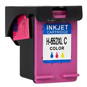 Obnovljena kartuša za HP F6V24AE, večbarvna, 18 ml, HP-652XC-2, F6V24AE, večbarvna