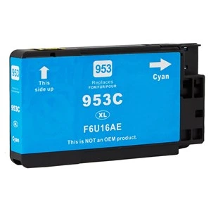 Obnovljena kartuša za HP F6U16AE / 953XL, cian, 24 ml, HP-953XC-2, F6U16AE / 953XL, cian