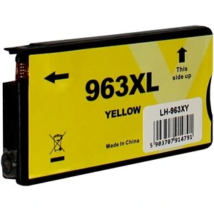 Obnovljena kartuša za HP 3JA29AE / 963XL, rumena, 25 ml, HP-963XY-2, 3JA29AE / 963XL, rumena