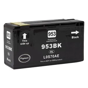 Obnovljena kartuša za HP L0S70AE / 953XL, črna, 50 ml, HP-953XB-2, L0S70AE / 953XL, črna