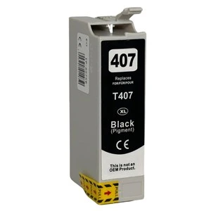 Kompatibilna kartuša za Epson 407XL / T07U1, črna, 45 ml, EP-407XB-1, 407XL / T07U1, črna