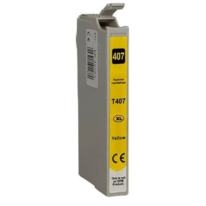 Kompatibilna kartuša za Epson 407XL / T07U4, rumena, 26 ml, EP-407XY-1, 407XL / T07U4, rumena