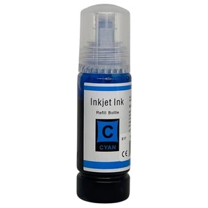 Kompatibilno črnilo v steklenički za Epson T104 / C13T00P240, cian, 70 ml, EP-104C-1, C13T00P240 / T104, cian