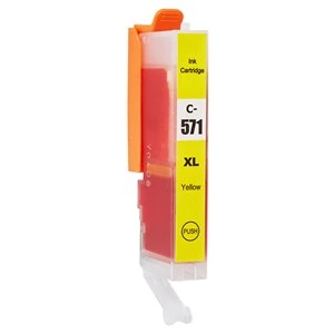 Kompatibilna kartuša za Canon CLI571Y / CLI571YXL / 0334C001, rumena, 12 ml, CA-571Y-1, 0334C001 / CLI571YXL / CLI571Y, rumena
