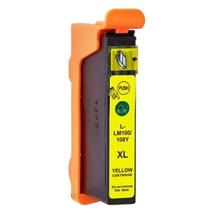 Kompatibilna kartuša za Lexmark 014N1071E / 14N1071E, rumena, 12 ml, brez prodajne škatle, LE-100XY-1, 014N1071E / 14N1071E, rumena