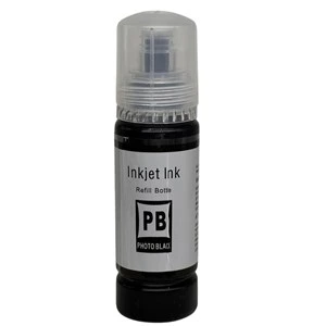 Kompatibilno črnilo v steklenički za Epson C13T00R140, foto črno, 70 ml, EP-106B-1, C13T00R140, foto črno