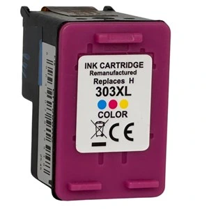 Obnovljena kartuša za HP T6N03AE / 303XL, večbarvna, 18 ml, HP-303XC-2, T6N03AE / 303XL, večbarvna