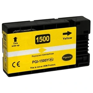 Kompatibilna kartuša za Canon PGI1500XLY / 9195B001, rumena, 12 ml, CA-PGI1500Y-1, 9195B001 / PGI1500XLY, rumena