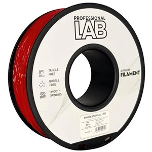 Filament TPU Professional Lab, rdeč, 1,75 mm, 1 kg, FG-P121-E1, 186 C, rdeč