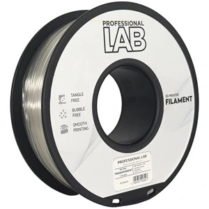 Filament PLA za hitro tiskanje Professional Lab, prozoren, 1,75 mm, 1 kg, FG-P20-E1, prozoren