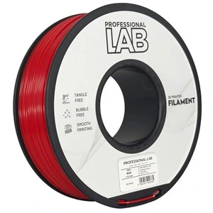 Filament ABS+ Professional Lab, rdeč, 1,75 mm, 1 kg, FG-P5-E1, 186 C, rdeč