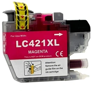 Kompatibilna kartuša za Brother LC421, magenta, 8,5 ml, BR-421XM-1, LC421, magenta