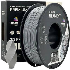 Filament PLA za hitro tiskanje Smart Print, siv, 1,75 mm, 1 kg, FG-S14-E1, Cool Gray 10 C, siv