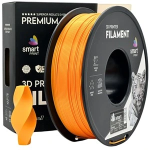 Filament PLA za hitro tiskanje Smart Print, oranžen, 1,75 mm, 1 kg, FG-S19-E1, 1575 C, oranžen