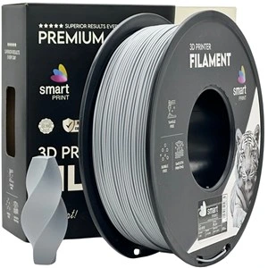 Filament PLA+ Smart Print, srebrn, 1,75 mm, 1 kg, FG-S49-E1, Cool Gray 3 C, srebrn
