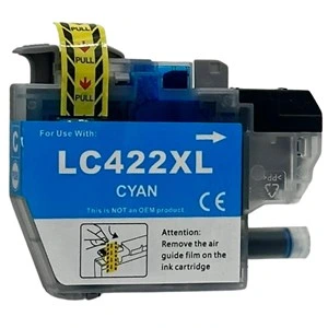 Kompatibilna kartuša za Brother LC422XL, cian, 18 ml, BR-422XC-1, LC422XL, cian