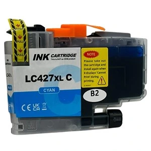 Kompatibilna kartuša za Brother LC427XL, cian, 51 ml, BR-427XC-1, LC427XL, cian