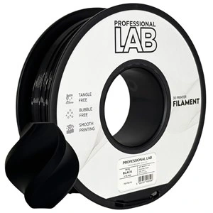Filament PETG Professional Lab, črn, 1,75 mm, 1 kg, FG-P26-E1, Neutral Black C, črn