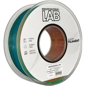Filament PLA Professional Lab, barvni preliv, 1,75 mm, 1 kg, FG-P74-E1, 7433 C, 3125 C, 367 C, 7579 C, barvni preliv