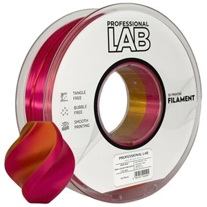 Filament PLA Silk Professional Lab, dvobarvni: rožnat / zlat, 1,75 mm, 1 kg, FG-P99-E1, 205 C, 116 C, dvobarvni: rožnat / zlat