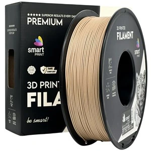 Filament PLA z lesom Smart Print, črni oreh, 1,75 mm, 1 kg, FG-S45-E1, 4635 C, črni oreh