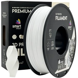 Filament PLA meta Smart Print, bel, 1,75 mm, 1 kg, FG-S82-E1, White, bel