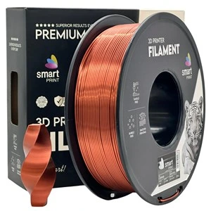Filament PLA Silk Smart Print, bakren, 1,75 mm, 1 kg, FG-S92-E1, 7623 C, bakren
