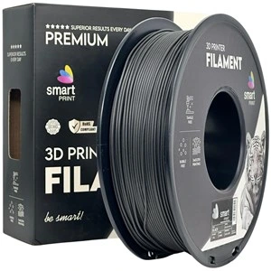 Filament PLA z ogljikovimi vlakni Smart Print, črn, 1,75 mm, 1 kg, FG-S129-E1, Neutral Black C, črn