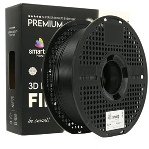 Filament PETG z ogljikovimi vlakni Smart Print, črn, 1,75 mm, 1 kg, FG-S208-E1, Neutral Black C, črn