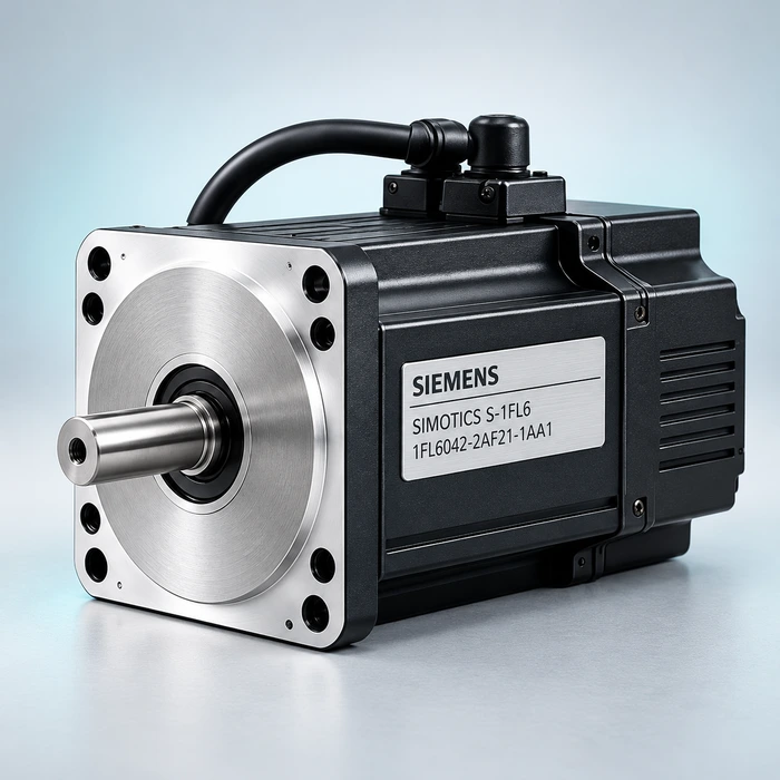 Siemens SIMOTICS S-1FL6 servo motor, 0,75 kW - 1FL6042-2AF21-1AA1, 1FL6042-2AF21-1AA1