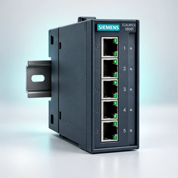 Siemens SCALANCE XB005 - Ethernet stikalo - 6GK5005-0BA00-1AB2, 6GK5005-0BA00-1AB2