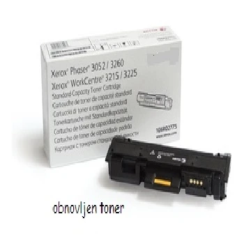 Toner restauré Xerox Phaser 3052/3260/WC 3215/3225 pour 3000s, 106R02778, 3025,3215,650N05408,obnovljen toner, Xerox Phaser 3052, ugodno polnjenje, prihranek s tonerjem, polnilnica tonerjev Ljubljana, cenejši toner, ekološki toner, obnova kartuš Ljubljana, Svet črnil, kompatibilni tonerji