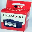 Obnovljena črna kaseta Lexmark 82, 18l0032,lexmark 82