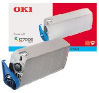 Toner za OKI serijo C7000 Cyan, okic7000LED toner