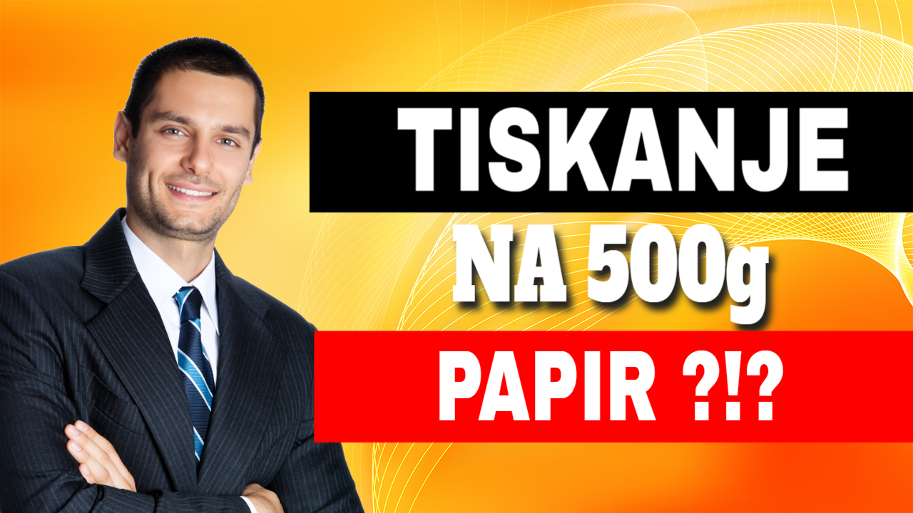 Ali je tiskanje na debelejši 500g papir sploh mogoče ?, laser,thick,paper,cardstock,heavy,weight,print,troubleshoot,težava,tisk,vizitk,problem