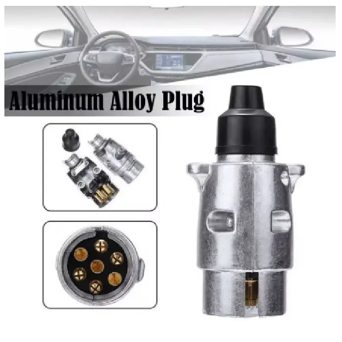 Aluminijast konektor za avto prikolico, kamper, priklopnik, aluminijast konektor za prikolico, konektor za prikolico, konektor za kamper, priklopnik, prtljažnik za kolo, pozlačeni kontakti, vlečna kljuka, Ljubljana, lokalno, ugodno, ceneje, prihranek