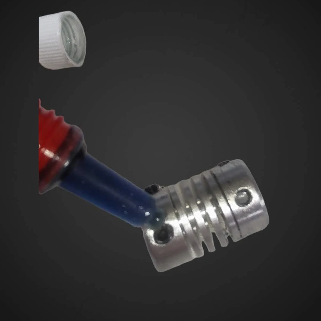 Anaerobno lepilo za navoje Detai 242 10mL, Detai 242, thread locker glue, Loctite 222, anaerobno lepilo, navoji, strojegradnja, industrijska avtomatizacija, robotika, embalaža, zanesljivost, konkurenčna cena, ergonomično, vzdrževanje, aplikacija, kakovost, podjetje Svet črnil, Slovenija