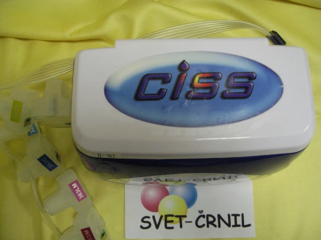 CISS sistem za HP 363 (6 barvni sistem), hp 363 kartuše,ciss sistem,CISS HP 363, CISS 363