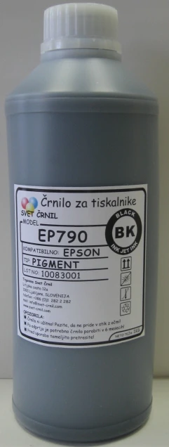 Črnilo black pigmentno za Epson B300/B310/B500/B510 1000mL, b-300,b-310,b-500,b-510