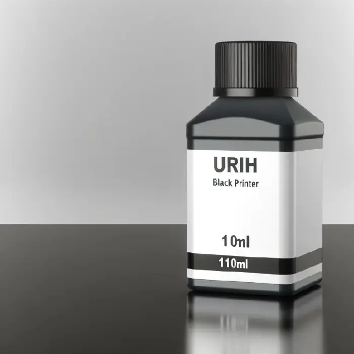 Črnilo v plastenki 110ml za Tiskalnik Urh Črna, črnilo, ugodno, prihranek, lokalno, Ljubljana, tiskalnik, Epson, brez siloksanov, ekologija, ekonomija