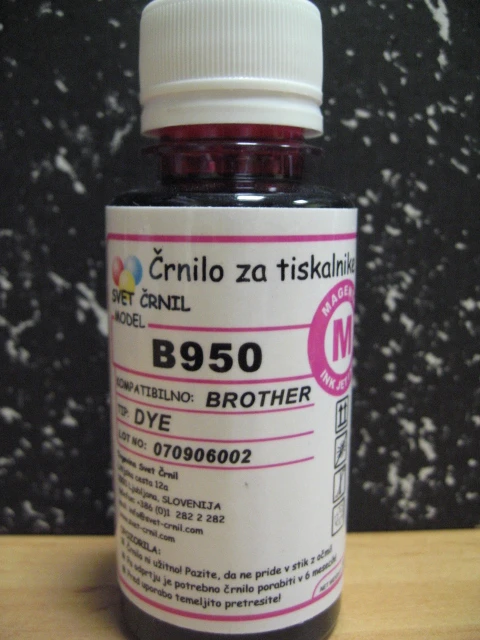 Črnilo za Brother B950 Magenta 110ml, b950m,črnilo brother,brother črnilo